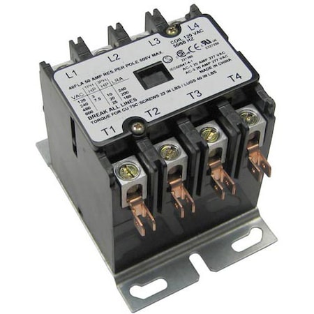 Middleby Contactor 4P 40/50A 120V A25788